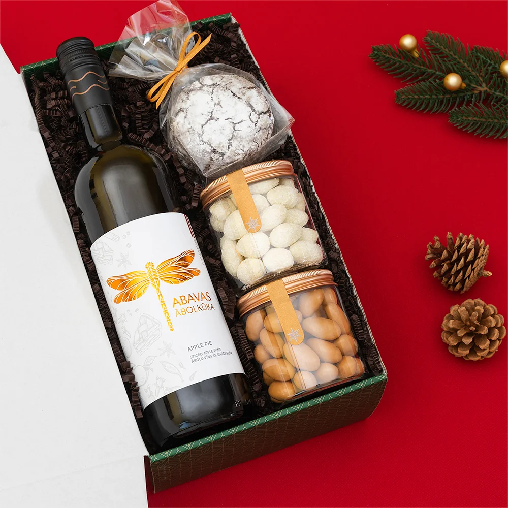 Ziemassvētku dāvanu komplekts "Ziemas ainava"