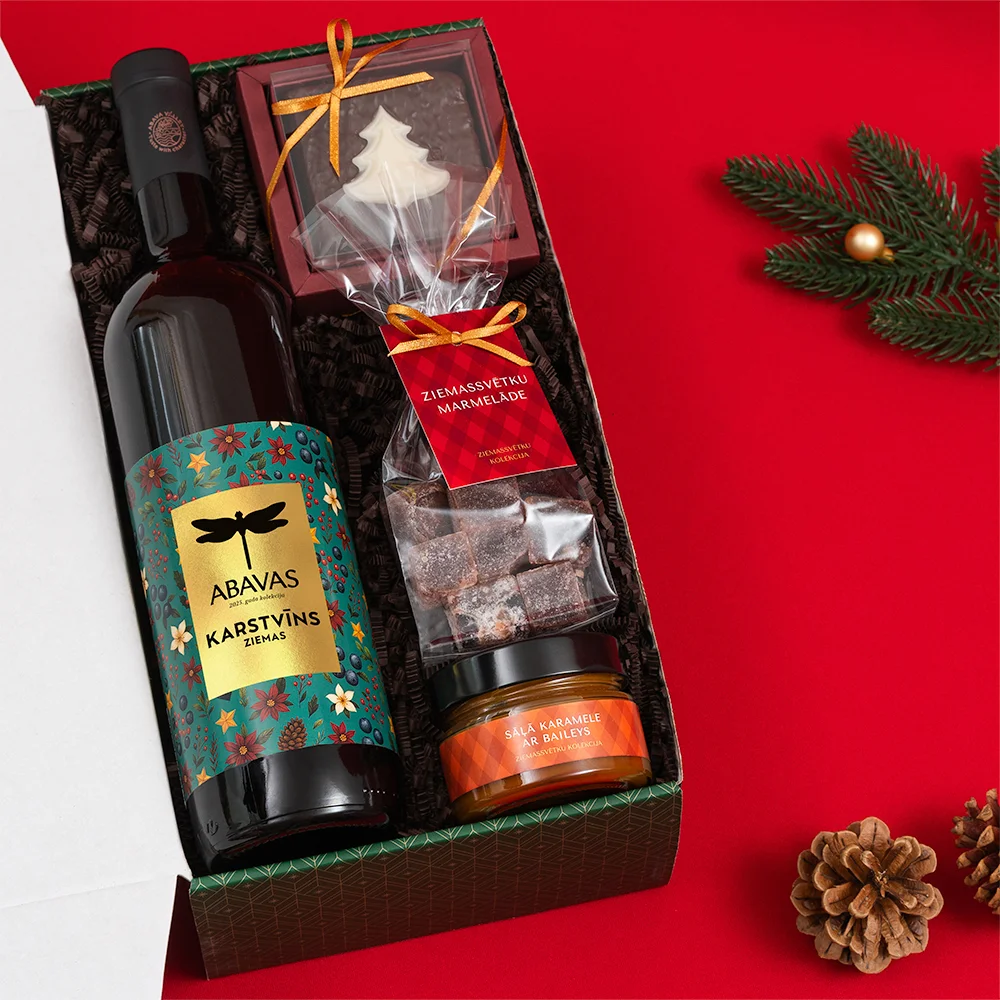 Ziemassvētku dāvanu komplekts "Ziemas prieki"