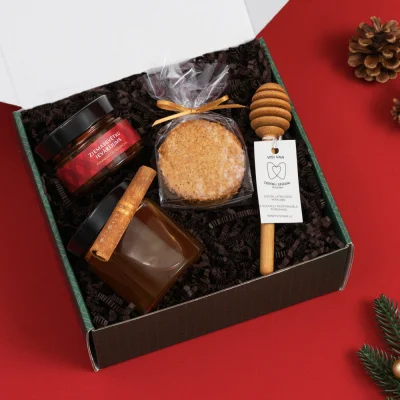 Ziemassvētku dāvanu komplekts "Medutiņš"