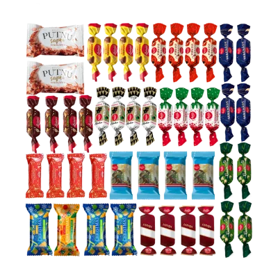 Saldumu izlase "Šokolādes konfekšu izlase", 690 g