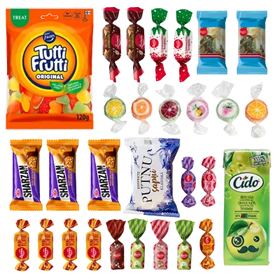 Bērnu saldumu izlase "Ziemas veltes", 570 g
