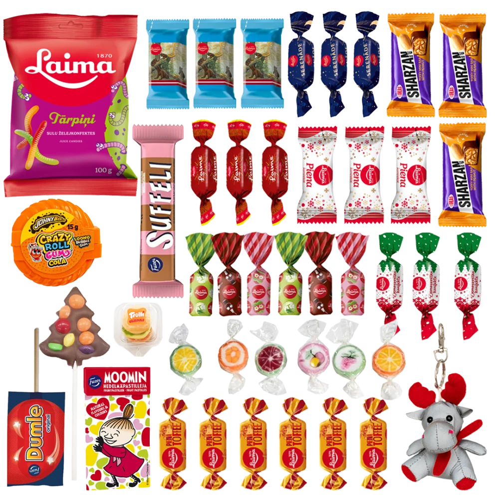 Saldumu izlase "Ričija Rū Ziemas pasaku grāmata", 570 g