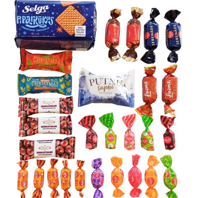 Rūķīšu gardumi saldumu izlase, 470g