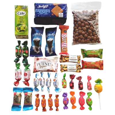 Svētku kārumi saldumu izlase, 820g